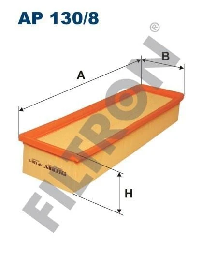 FILTRON HAVA FILTRESI P207-PARNER II-BERLINGO II-C3 III-C3 PLURIEL-C TU3A-TU3JP 1,4 8V / P301-C ELYSEE EC5 # ürün görseli 1