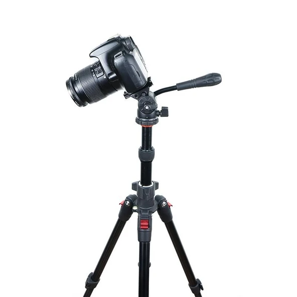 Digipod E-2241TP + VH-02W Video Tripod Kiti - Resim 3