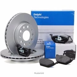 Volkswagen Golf 4 1998 - 2004 Arası Ön Fren Disk Ve Balata Takımı Delphi Marka ürün görseli 1