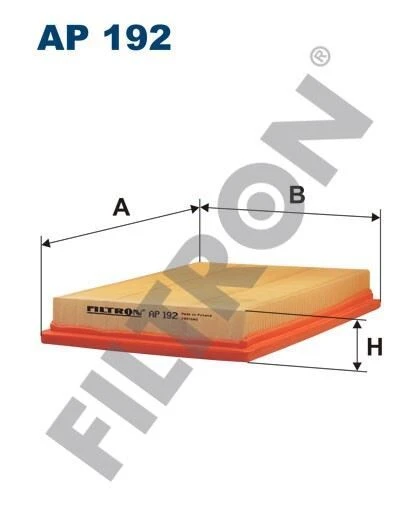 FILTRON HAVA FILTRESİ FORD FUSİON 1.6 16V (08/02 - 12/12) 74KW(100PS/HP) - 1596CC - MOT.FYJA ürün görseli 1