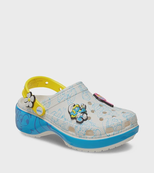 CROCS SMURF PLATFORM CLOG KADIN TERLİK - Resim 2