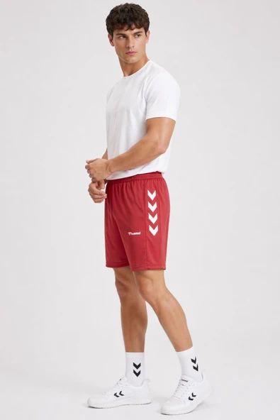 hummel Falconzo Shorts 931145-9829 Kırmızı Erkek Şort ürün görseli 1