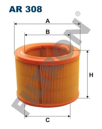 FILTRON HAVA FILTRESI PARTNER-BERLINGO-P306-XSARA XUD9 / DW8 P205-P309 XUD7T KISA TIP #### ürün görseli 1