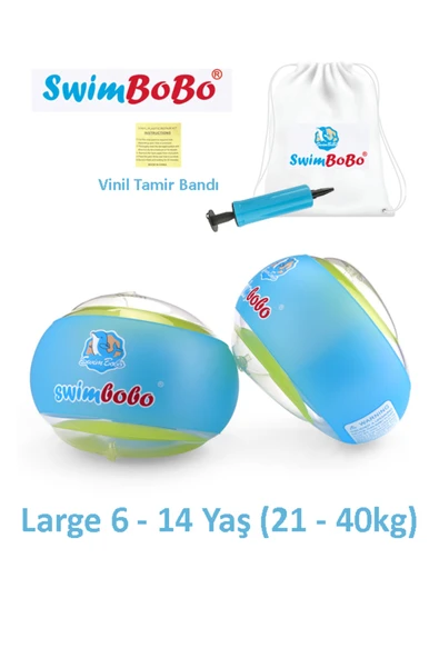 Large Yuvarlak Yüzme Yardımcısı Kolluk 6-14 Yaş (19-40KG) Large ürün görseli 1