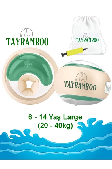 Classıcs Yuvarlak Üç Hava Odalı Yüzme Yardımcısı Kolluk Large (6-14 YAŞ 19-40KG) ürün görseli 1