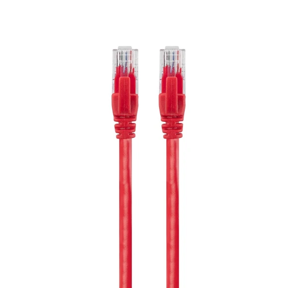 S-link SL-CAT610RE 10m Kırmızı CAT6 Kablo ürün görseli 1