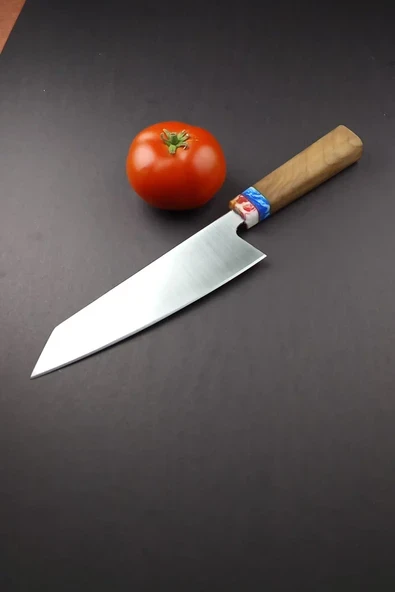 DepoTrend Aura Serisi Zülfikar Özkan İmzalı Kiritsuke Kaliteli Şef Bıçağı ürün görseli 1