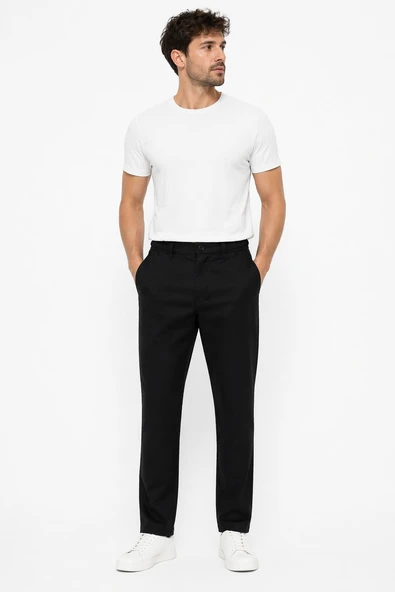 Cazador Erkek Jogger Slim Fit Pantolon 04020 Siyah ürün görseli 1
