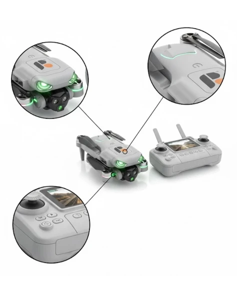 Akıllı Sensörlü Drone Canlı Görüntü Aktarımlı - Resim 3