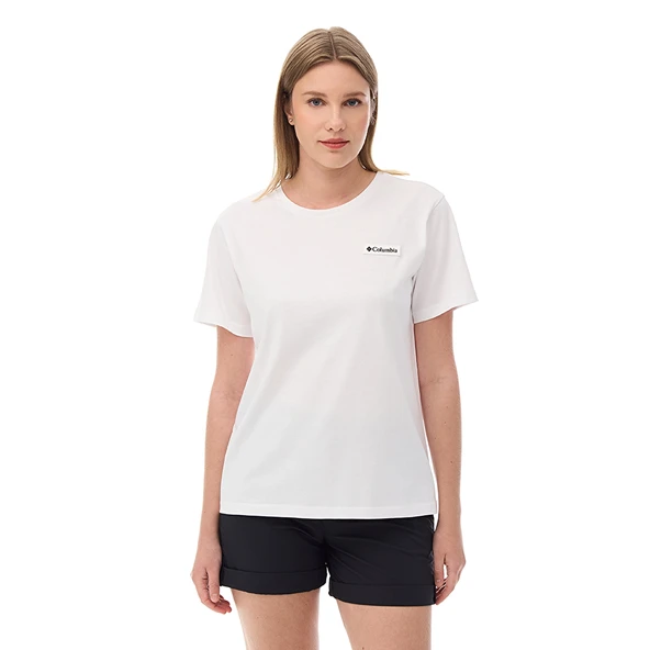 Columbia W Label Graphic SS Tee Kadın Tişört CS0472 ürün görseli 1