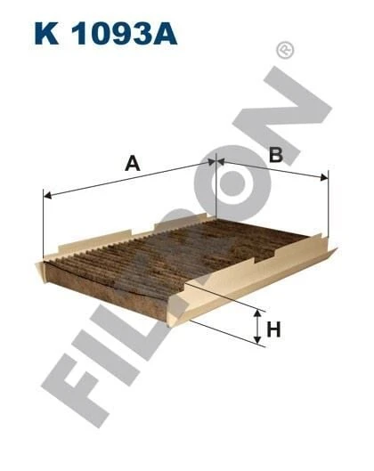 FILTRON KARBONLU POLEN FILTRESI PSA DS PSA C2 C2 ENTERPRISE C3 C 00 - ürün görseli 1