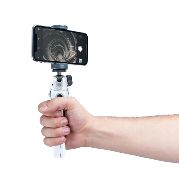Vanguard Vesta TT1 Beyaz Mini Tripod - Resim 7