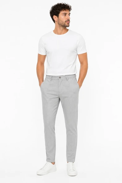 Cazador Erkek Jogger Slim Fit Pantolon 04020 Gri ürün görseli 1