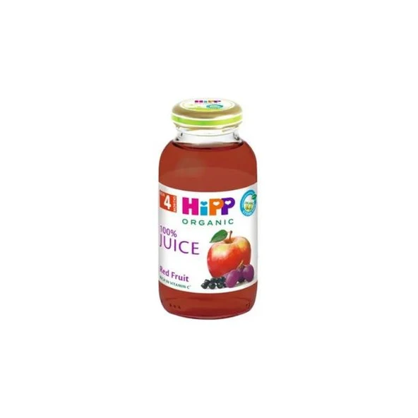 Hipp Organik Kırmızı Meyveli Elma Suyu 200ml ürün görseli 1
