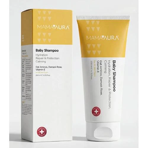 Mamaaura Baby Shampoo Göz Yakmayan Bebek Şampuan 200 Ml ürün görseli 1