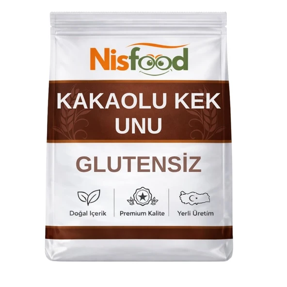 Glutensiz Kakaolu Kek Unu - 1 kg ürün görseli 1