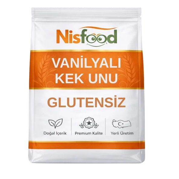 Glutensiz Vanilyalı Kek Unu - 500 gr ürün görseli 1