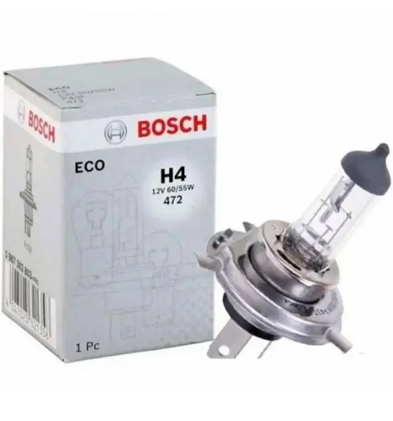Bosch Far Ampulü H4 12V 60/55W ECO ürün görseli 1