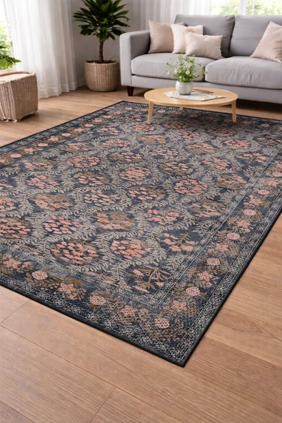 Modern Sisal Serisi Dijital Baskı Sisal Dokuma Halı SLH040 RENKLİ 140 X 200 ürün görseli 1