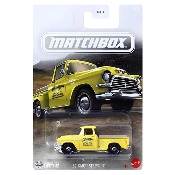 Matchbox  Temalı Arabalar - 57 GMC STEPSIDE JCG46-GGF12 ürün görseli 1