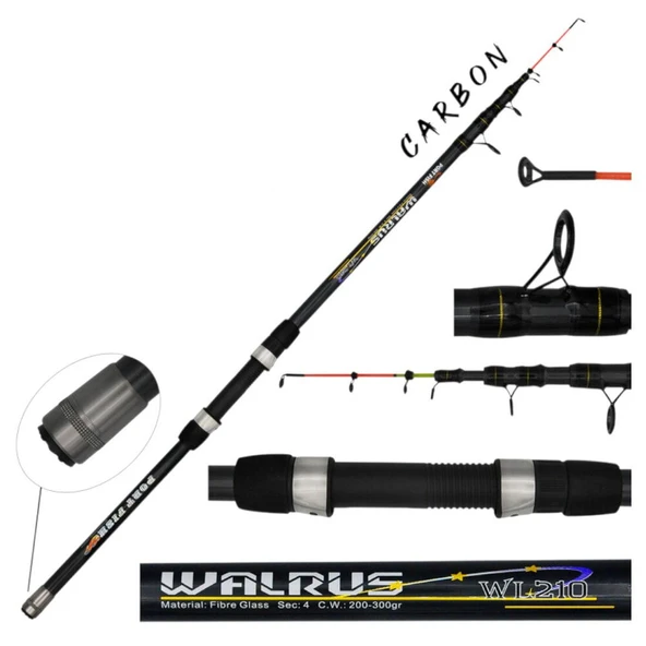 Portfish Walrus Teleskopik Bot Kamış 185cm 200-300 ürün görseli 1