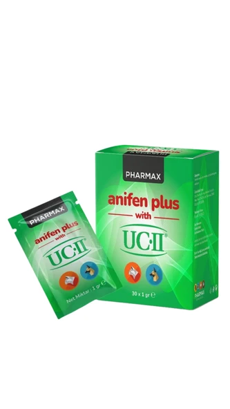 Pharmax Anifen Plus UC II Kolajen Kedi Köpek Eklem ve Tendo Destek Vitamini 30x1 Gr ürün görseli 1