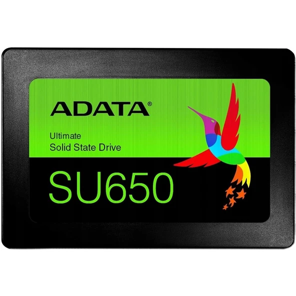 ADATA SU650 960GB 520/450MB/s SATA 3.0 SSD ASU650SS-960GT-R ürün görseli 1