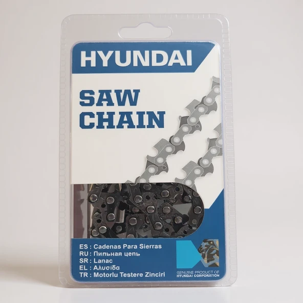 Hyundai 1/4'' 1.1mm 28 Diş Kesik Zincir HCS510XP HCST210 Uyumlu Yedek Zincir ürün görseli 1