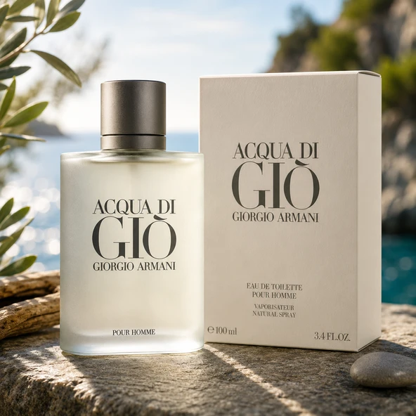 Giorgio Armani Acqua Di Gio Homme Edt Erkek Parfüm 100 Ml ürün görseli 1