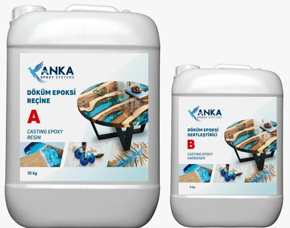 Anka Döküm Tipi Epoksi Reçine   15kg ürün görseli 1