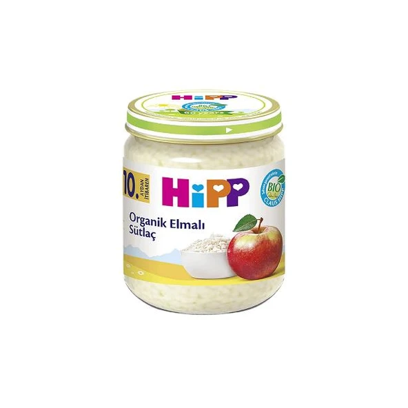 Hipp Organik Elmalı Sütlaç 200 gr Kavanoz Maması ürün görseli 1