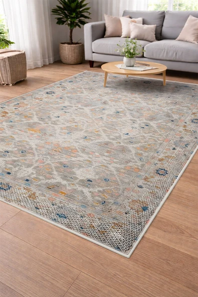 Modern Sisal Serisi Dijital Baskı Sisal Dokuma Halı SLH041 RENKLİ 160 X 230 ürün görseli 1