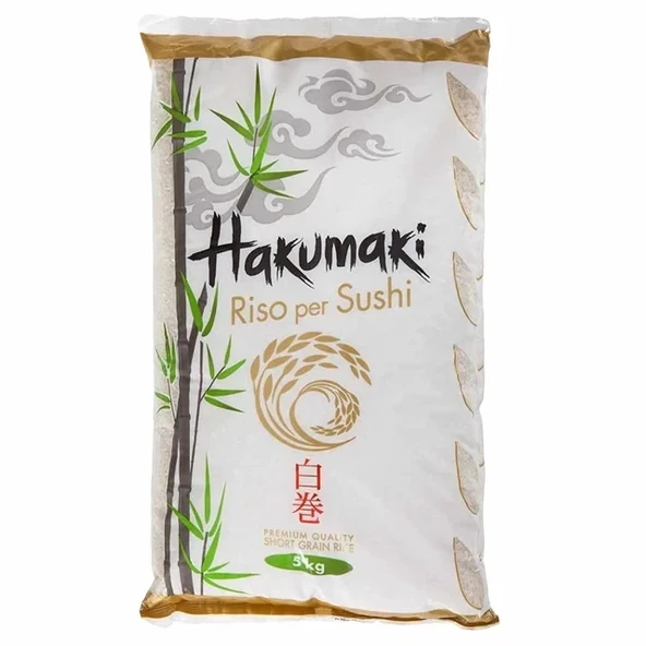 Hakumaki Sushi Pirinci 5 Kg ürün görseli 1