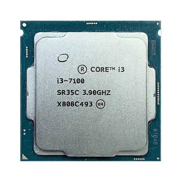 Intel Core i3 7100 Soket 1151 3.9GHz 3MB Önbellek İşlemci - Tray (2EL) ürün görseli 1