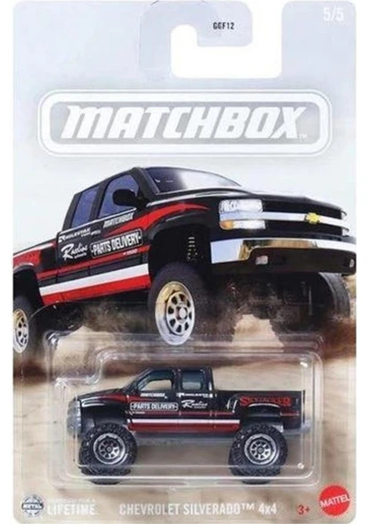Matchbox  Temalı Arabalar - CHEVROLET SILVERADO JCG50-GGF12 ürün görseli 1