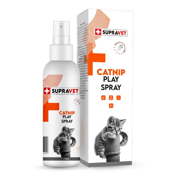 Supravet Catnip Spray Kedi Oyun Alanı Spreyi 100 Ml ürün görseli 1