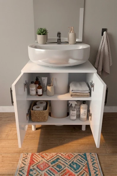 Sardunya Lavabo Alt Dolabı - Resim 4