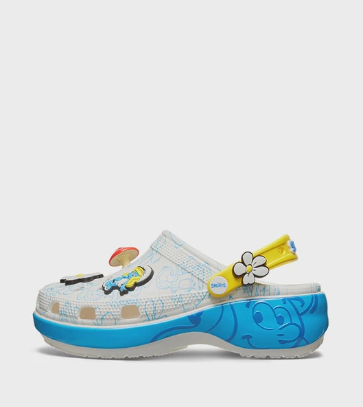 CROCS SMURF PLATFORM CLOG KADIN TERLİK - Resim 4