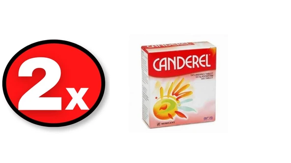 Canderel Tatlandırıcı 300 Tablet 2 Adet ürün görseli 1