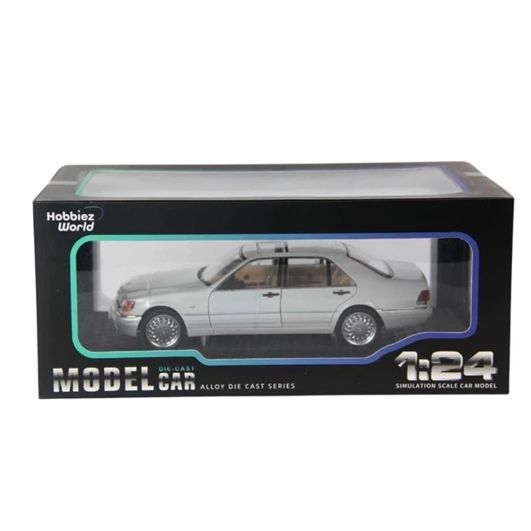 Hobbiez World Bmw M3 E30 Premium Die-Cast Beyaz 1/24 Model Araba ürün görseli 1
