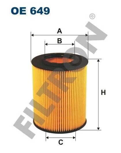 FİLTRON YAĞ FILTRESI BMW 3(E46) 320i 98-07 5(E39)520i-525i-528i-530i 95-04 ürün görseli 1