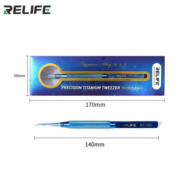 Relife RT-15c Titantum Alaşımlı Profesyonel Eğik Entegre Cımbızı ürün görseli 1
