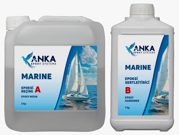 Anka Epoksi Reçine   3kg ürün görseli 1