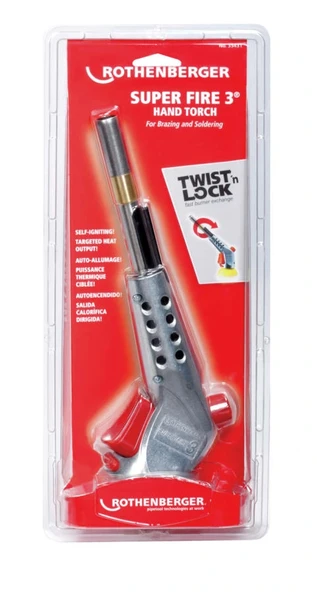 Rothenberger Süper Fire Hot Box 7/16 3 Kaynak Seti Kod:35436 ürün görseli 1