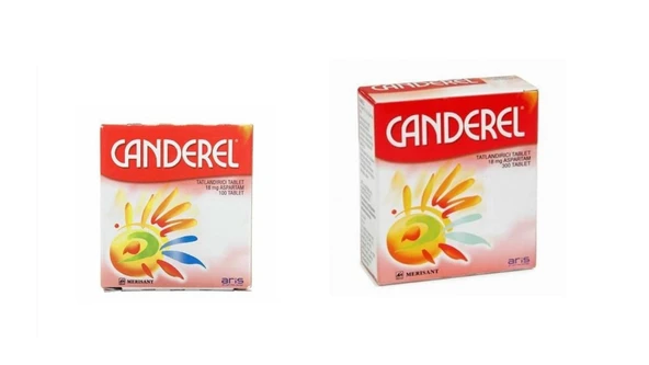 Canderel Tatlandırıcı 300 Tablet - Canderel Tatlandırıcı 100 Tablet ürün görseli 1