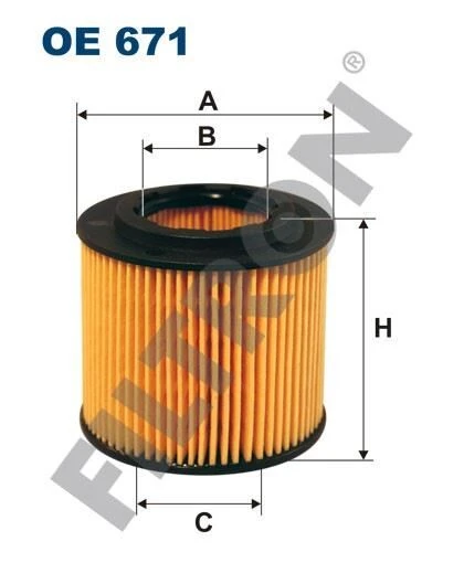 FILTRON YAG FILTRESI POLO IV 05-> FABIA 01-> CORDOBA III IBIZA IV 1.2 1.2 12V #### ürün görseli 1