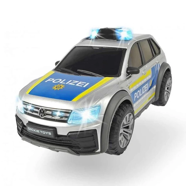Dickie Işıklı ve Sesli VW Tiguan Polis Arabası ürün görseli 1