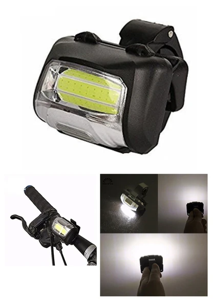 3B Trend Bisiklet Lambası Bisiklet Farı Güvenlik Lambası 3W - 200Lumen ürün görseli 1