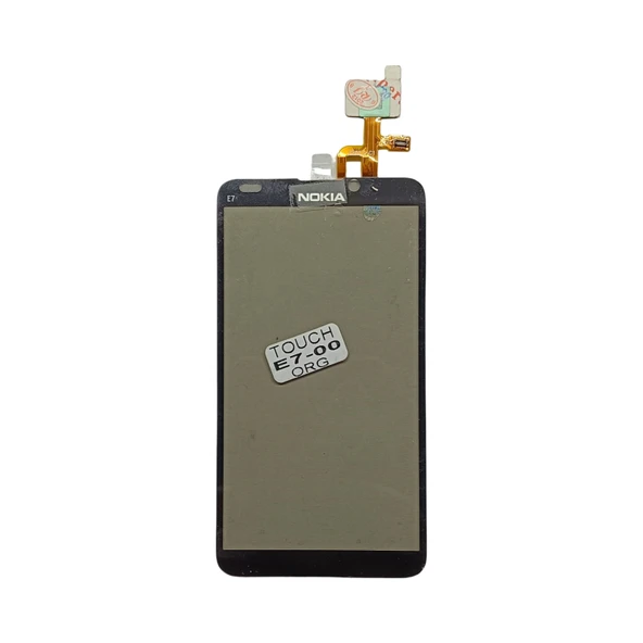 Nokia E7-00 Dokunmatik Nokia E7 Uyumlu Siyah Dokunmatik - Resim 2