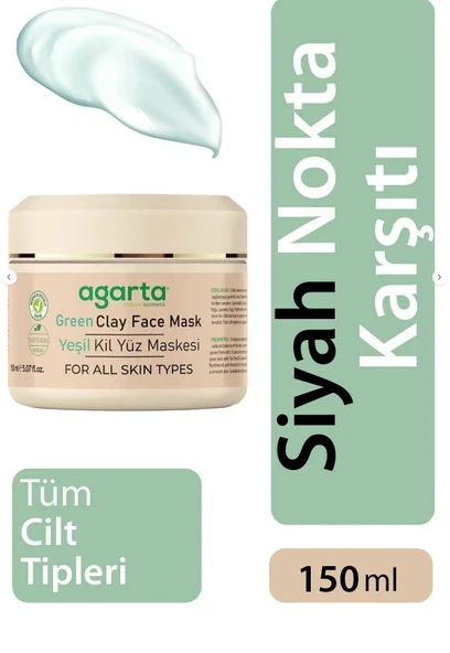 AGARTA YEŞİL KİL MASKESİ 150 ML ürün görseli 1